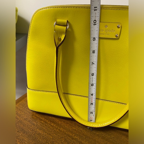 Kate spade Yellow Women's Bag with Polka Dot interior lining - Picture 8 of 8